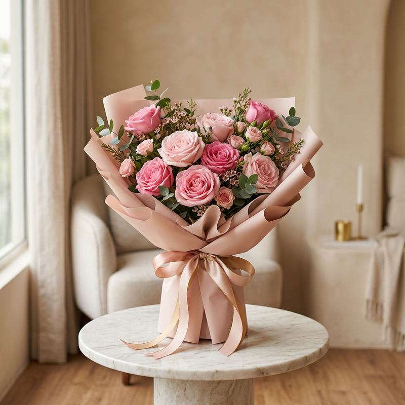 Pink roses