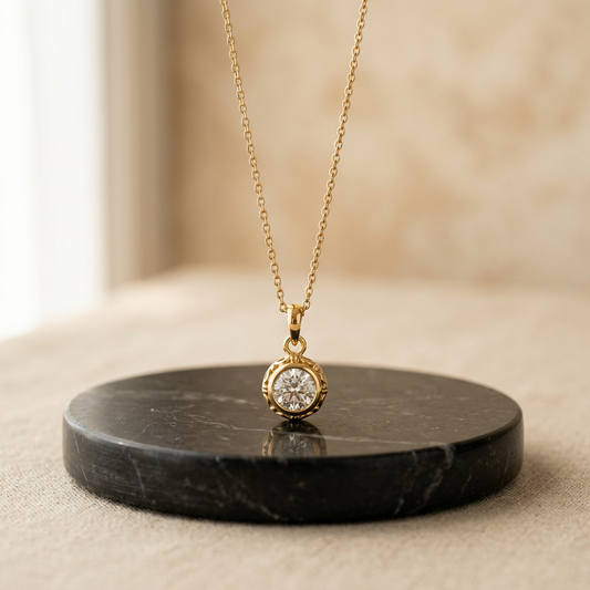 Gold necklace